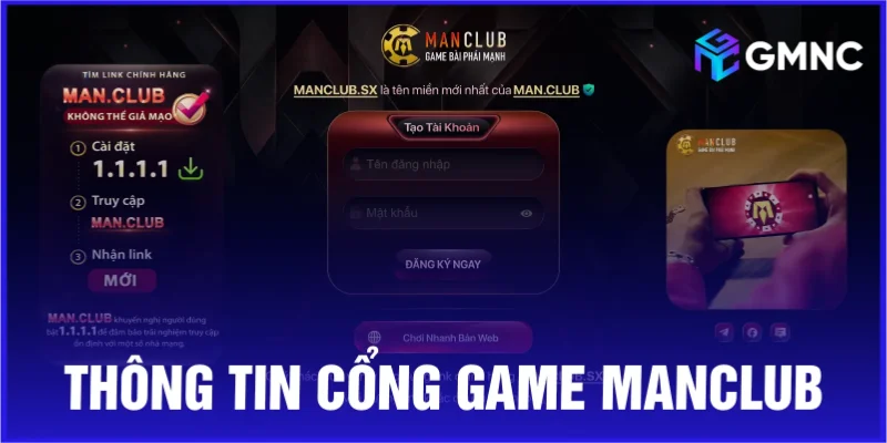 Thông tin cổng game Manclub